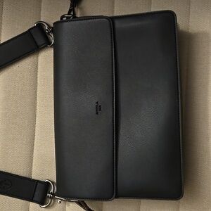 angela roi hamilton shoulder bag black